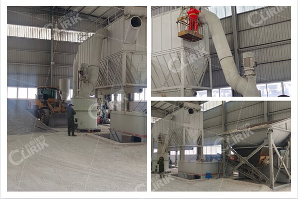 辽宁葫芦岛时产20吨石灰石HGM125L磨粉生产线_上海科利瑞克